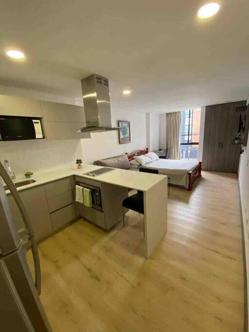Apartaestudio Galerias Loft 2051 Apartment โบโกตา ภายนอก รูปภาพ