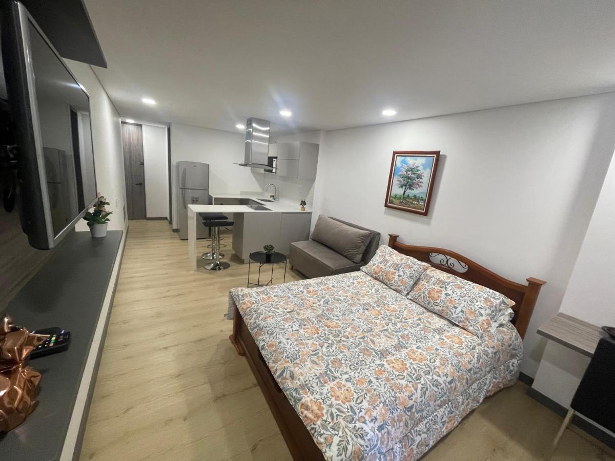 Apartaestudio Galerias Loft 2051 Apartment โบโกตา ภายนอก รูปภาพ